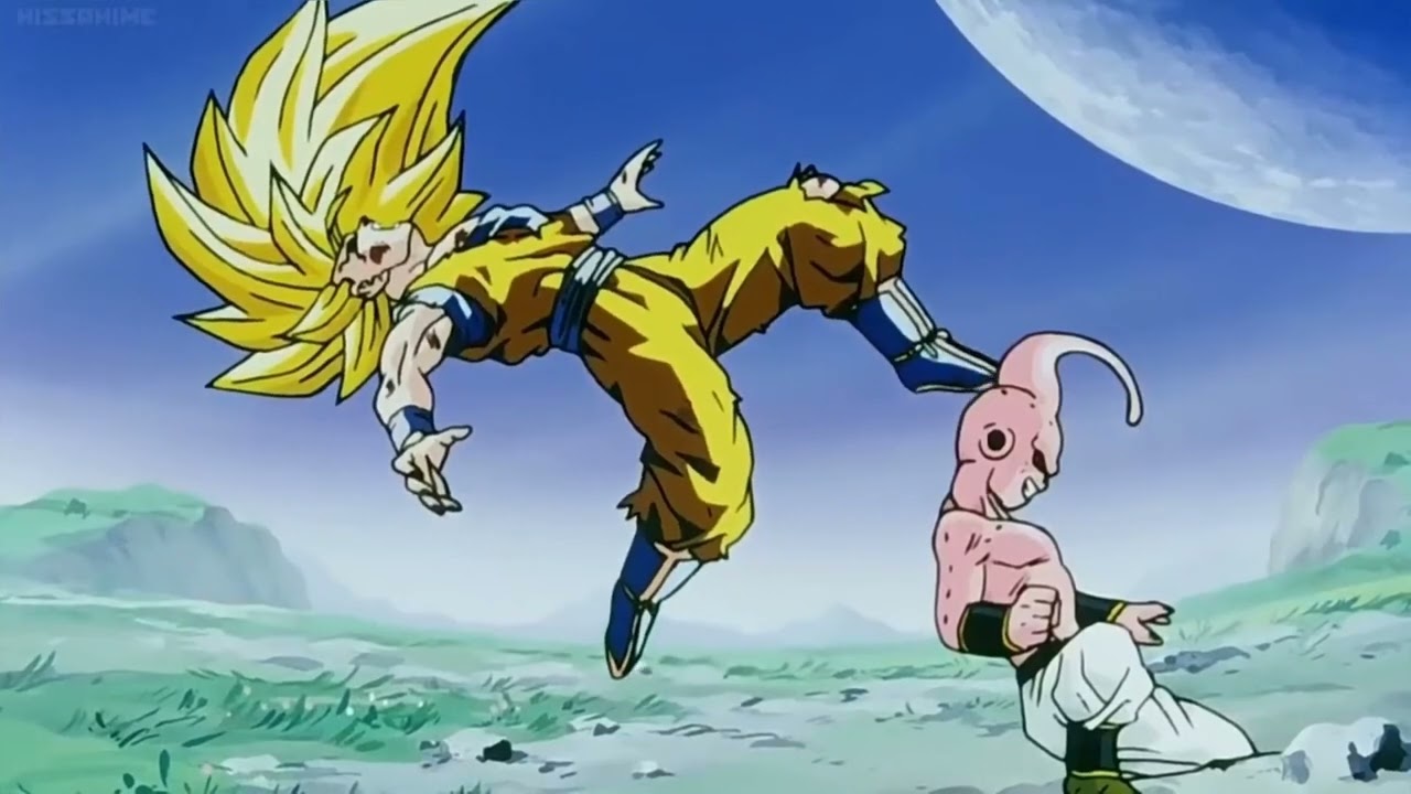 Goku Ssj3 vs Kid Buu [AMV] 《The Legendary Battle 》 Comatose - Skillet (4K HD)