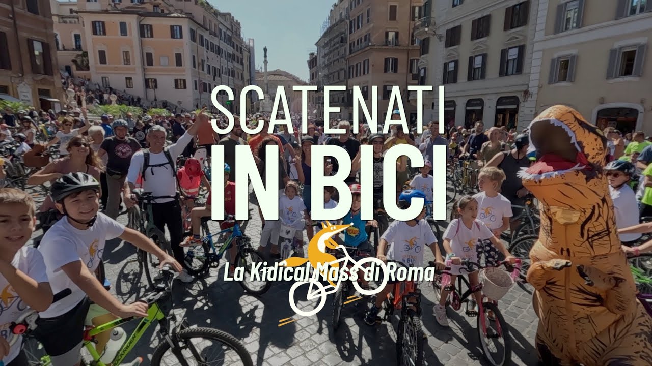 Scatenati in Bici - La Kidical Mass a Roma, 2023