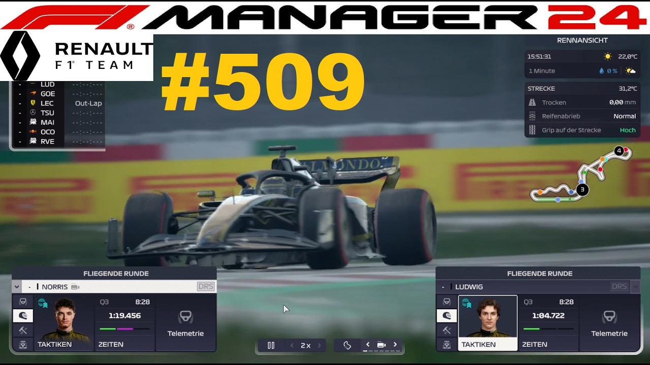 Aero- oder Motorleistung was geht besser auf Suzuka? #509 -F1 Manager 24-