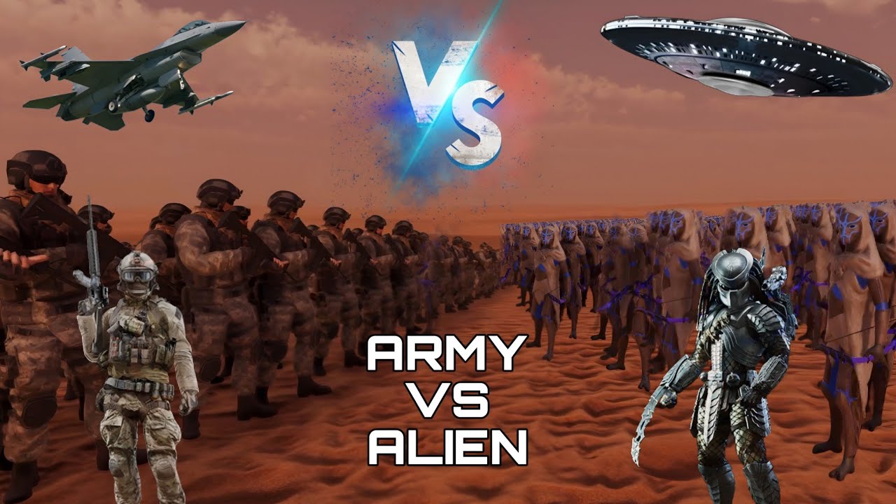 40000 ALIEN VS 20000 U.S SOLDIER | Ultimate Epic Battle Simulator 2 
