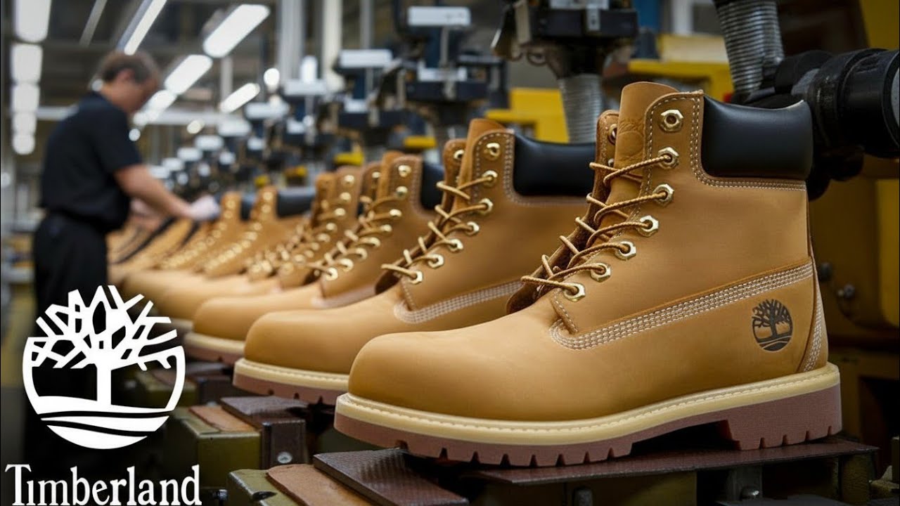 How Timberland Boots Are Made | Inside the Timberland Boot Factory Process