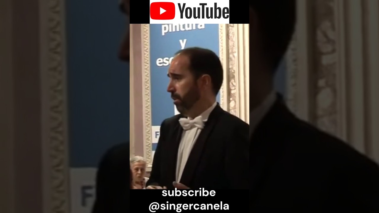 Tenor. Verdi. Rigoletto. Parmi veder le lagrime. Franz Xaver Canela.