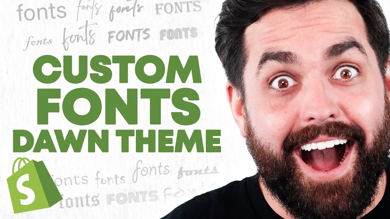 How To Add Custom Fonts To Your Shopify Store
