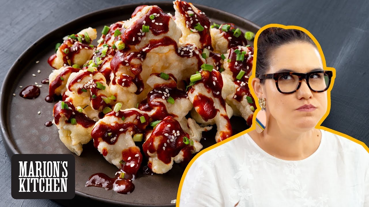 Spicy Korean Fried Cauliflower Bites - Marion's Kitchen