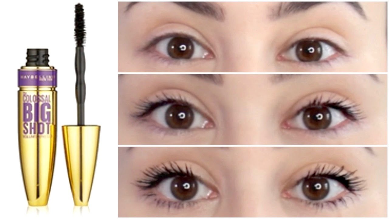 Maybelline The Colossal Big Shot Mascara | First Impression & Demo