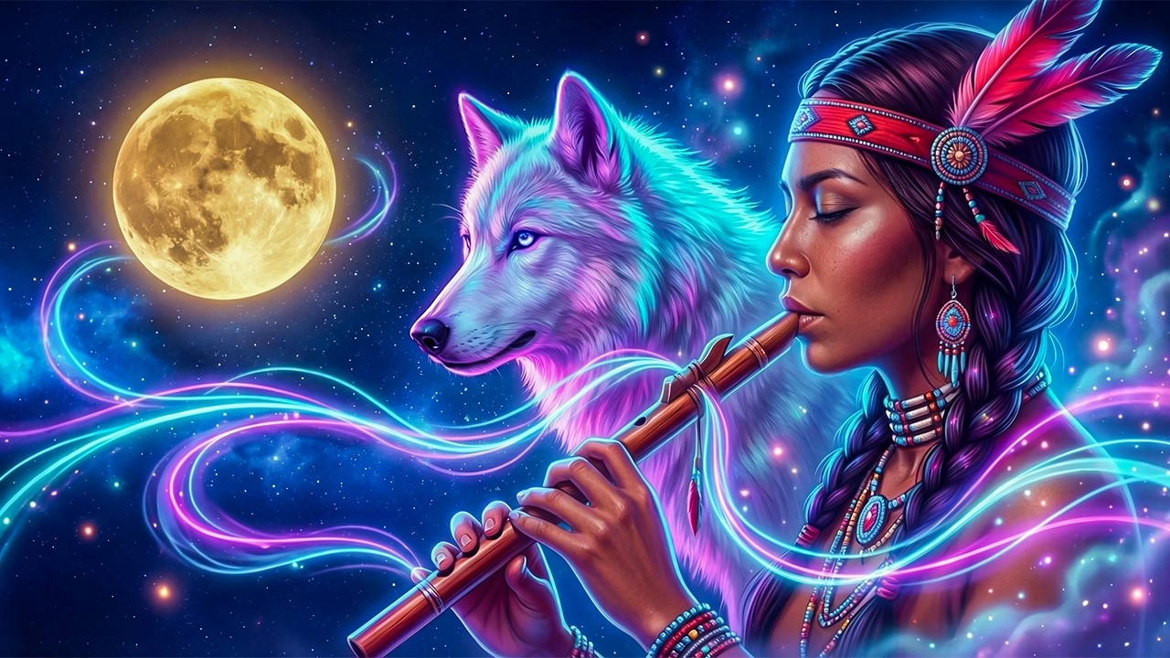 Native Flute Oasis 🎶 Calming Native American Flute || Sleep & Meditation Music