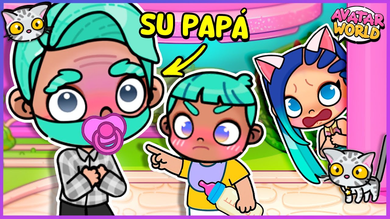 👶¡En esta FAMILIA los NIÑOS MANDAN y los PAPÁS OBEDECEN! 😱 | Avatar World