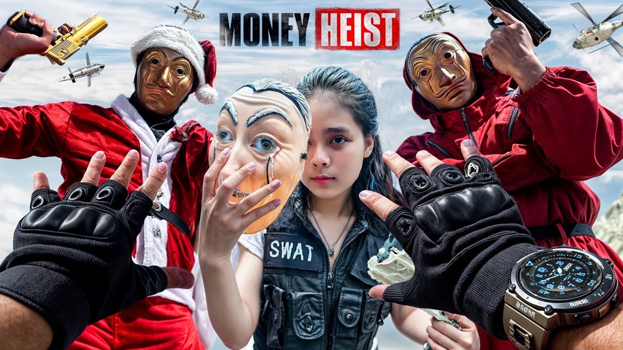 PARKOUR VS MONEY HEIST! 6 | Can't ESCAPE from SECURITY chase (BELLA CIAO REMIX) | Epic POV ACTION