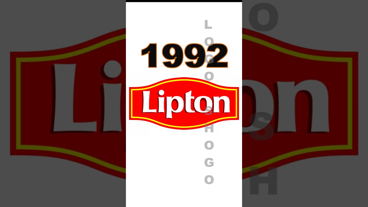 Эволюция логотипа Lipton #lipton #tea #chai
