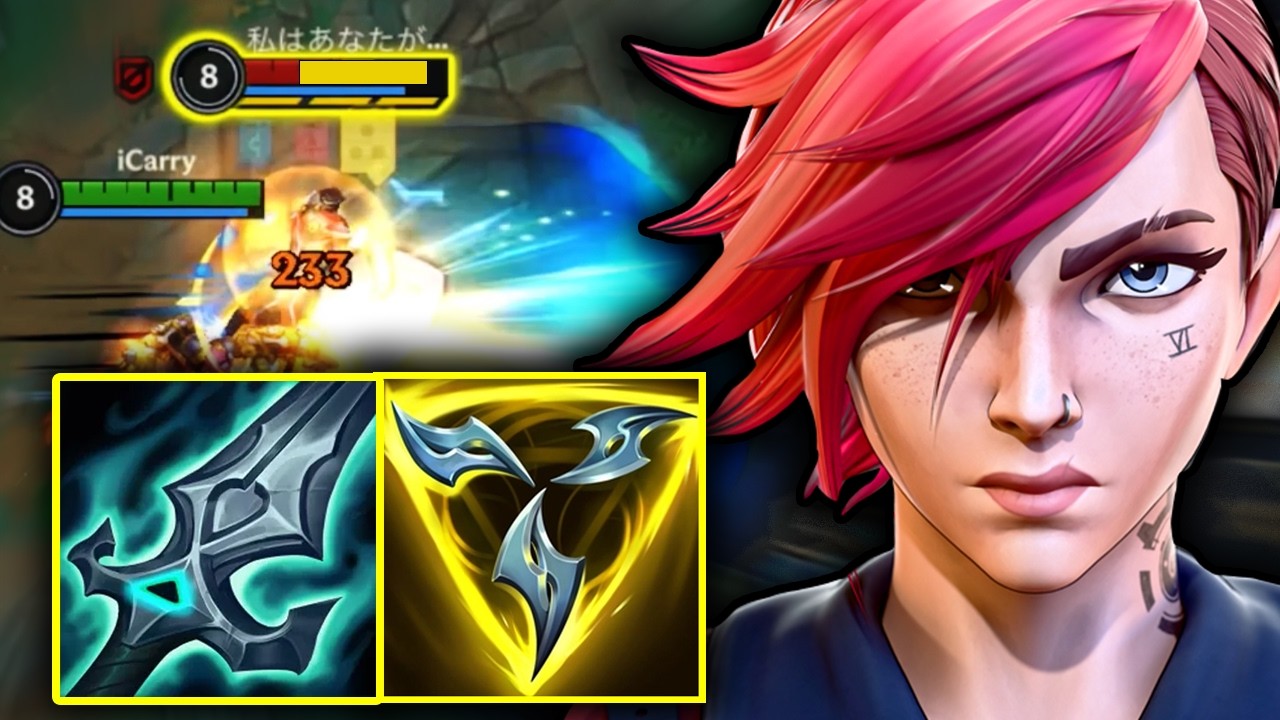 Wild Rift Vi Jungle Gameplay in Season 20 (Build & Runes)