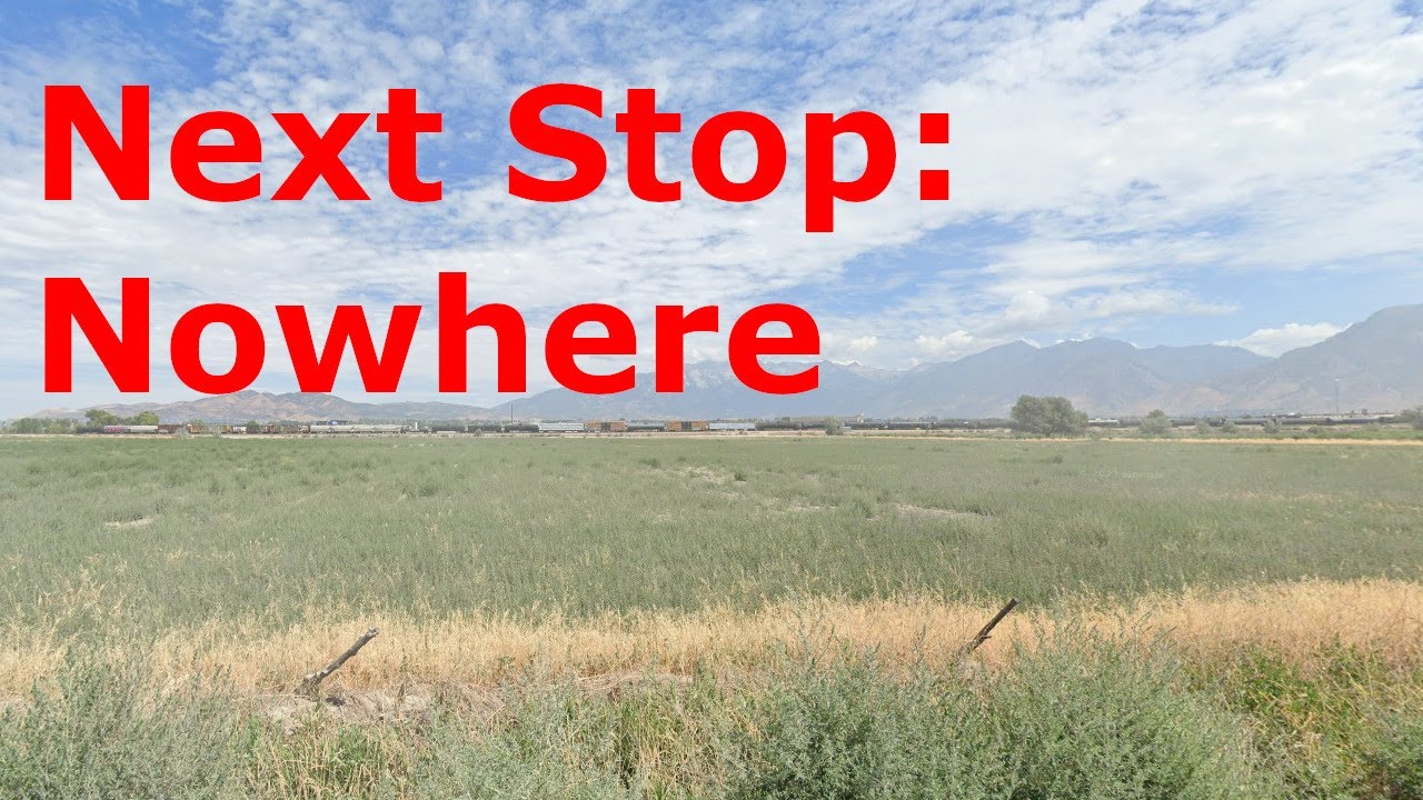 The Utah Passenger Train That Goes To An Empty Field