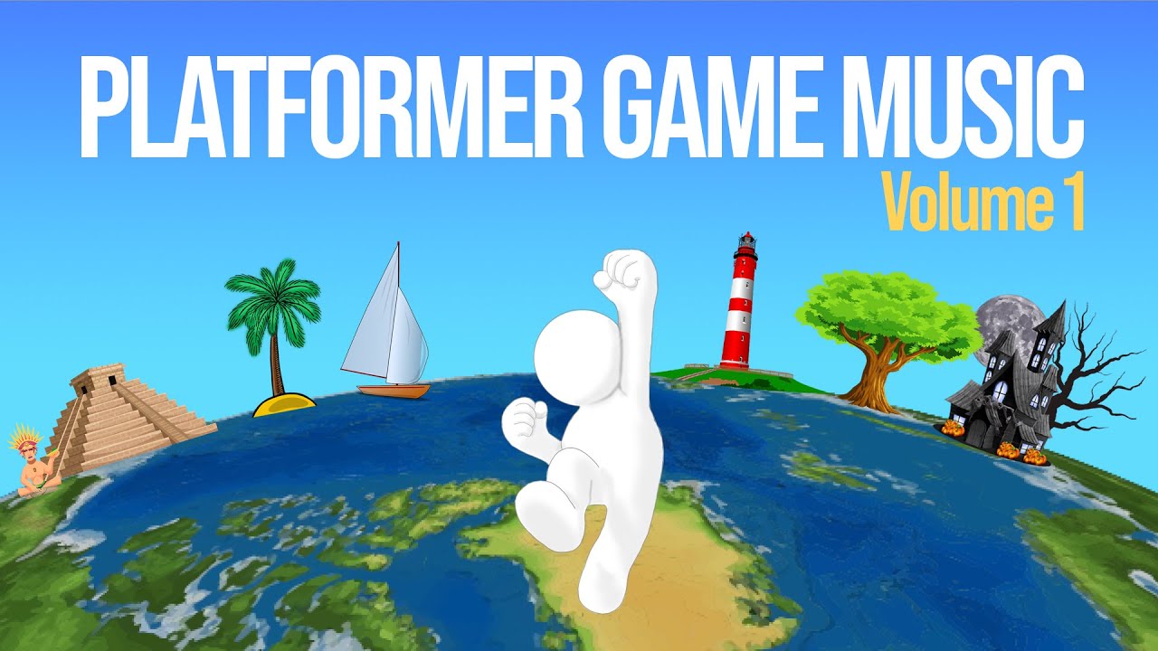 Platformer Game Music  Vol 1 (Royalty free music - see links in the description)