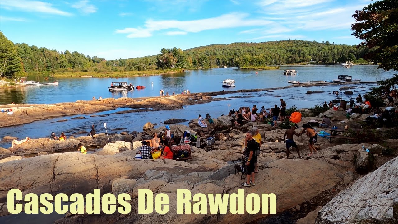 Cascades Rawdon: Amazing Place to Sun Chill | Parc des Chutes Dorwin | Canada Falls Near Montreal