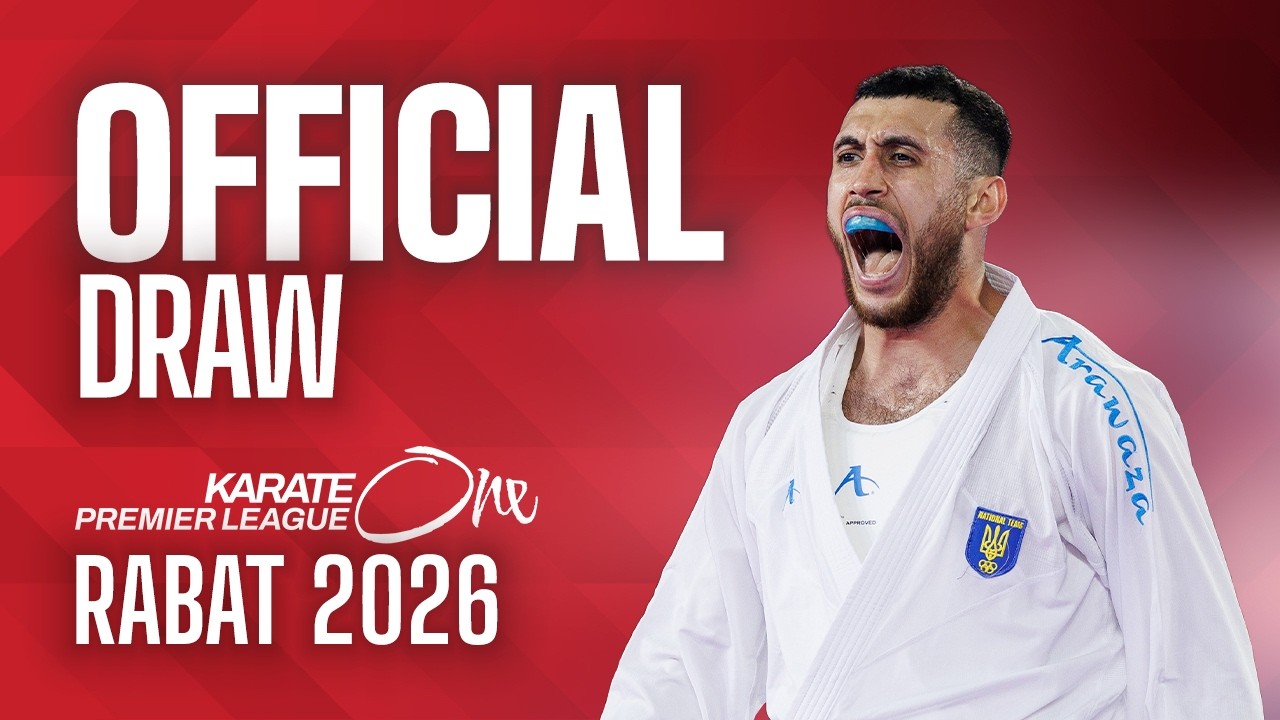 LIVE 🔴 Karate One Premier League Rabat 2026 | Competition Draw