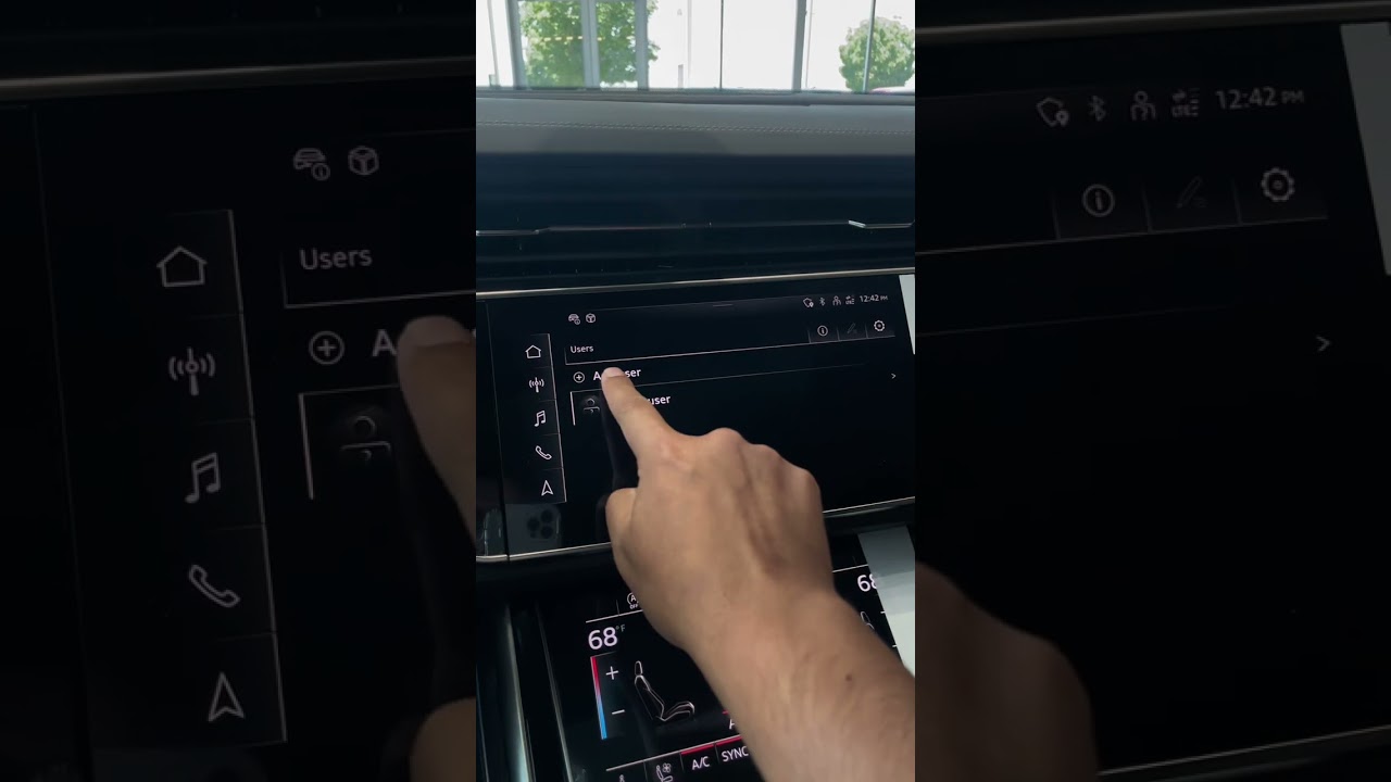 Настройка MyAudi и локального пользователя в вашем Audi!