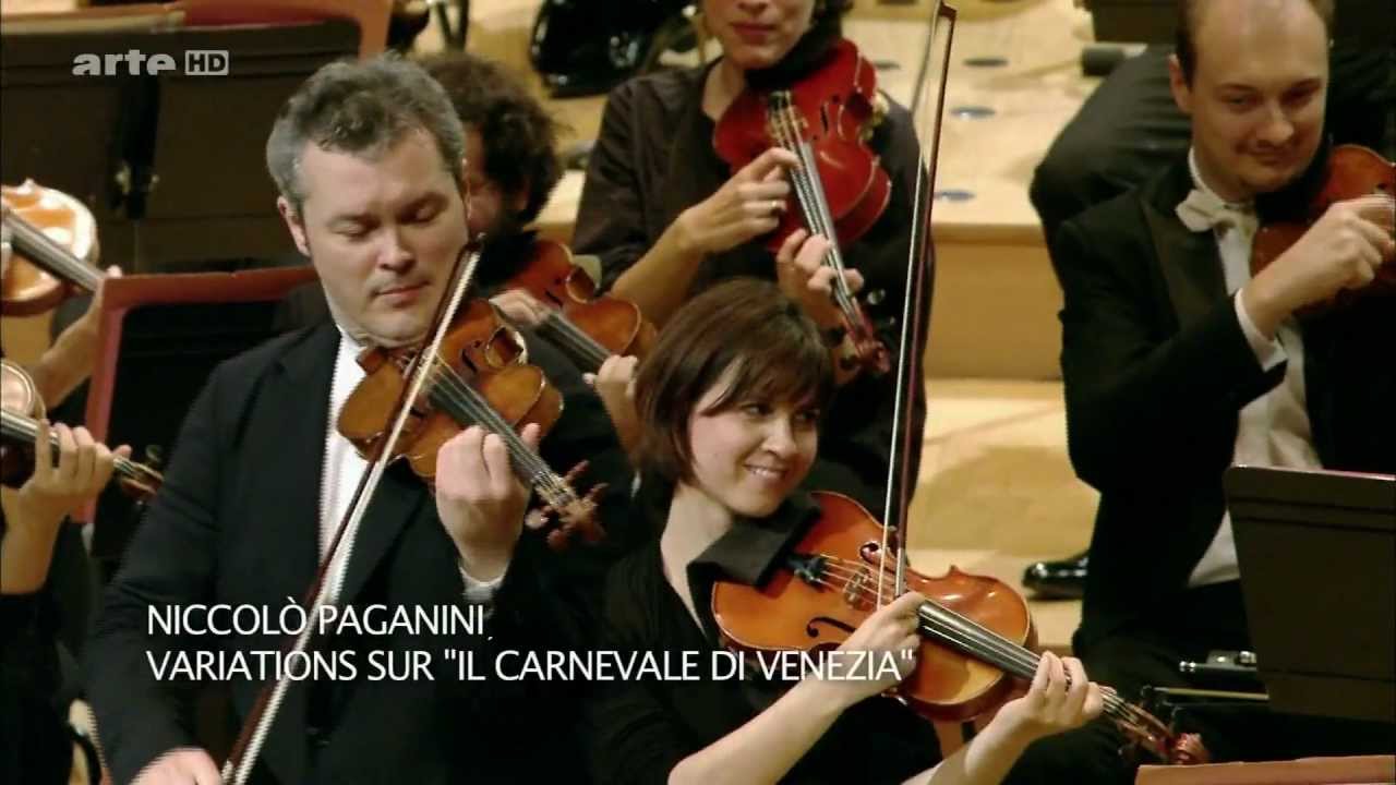 Vadim Repin Niccolo Paganini variations sur Il Carnevale di Venizia