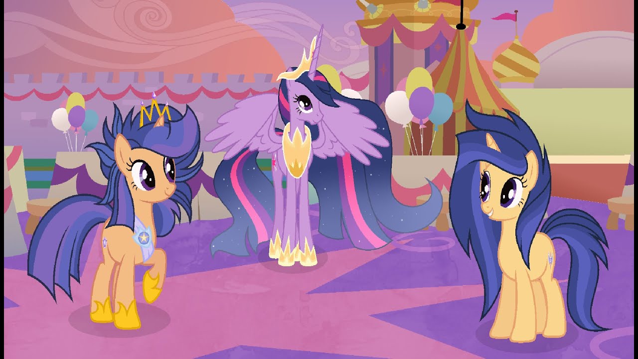 MLP [Next Gen] Twilight Sparkle's daughters ( SpeedPaint )