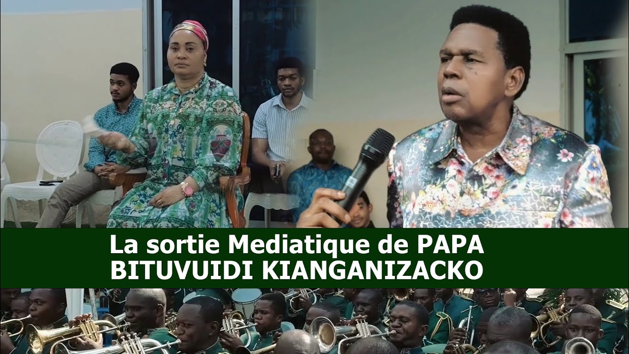 En fin 🚨SORTIE MEDIATIQUE DE PAPA ZACKO BITUVUIDI KIANGANI CONSEILLER DIRECT BONNE ANN&Eacute;E 2026 🎊 