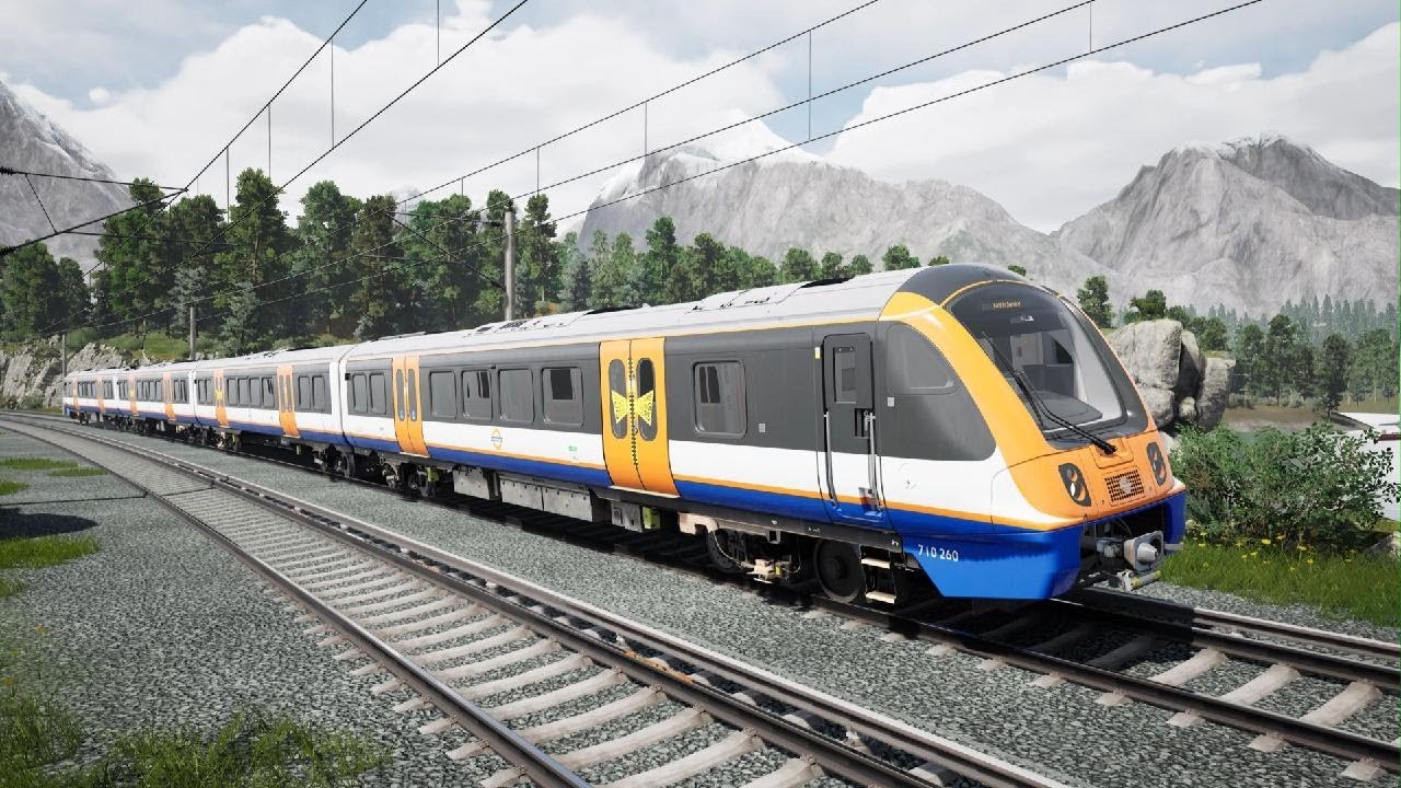 Train Sim World 4 Class 710 Tutorial Training Center PS5 Gameplay