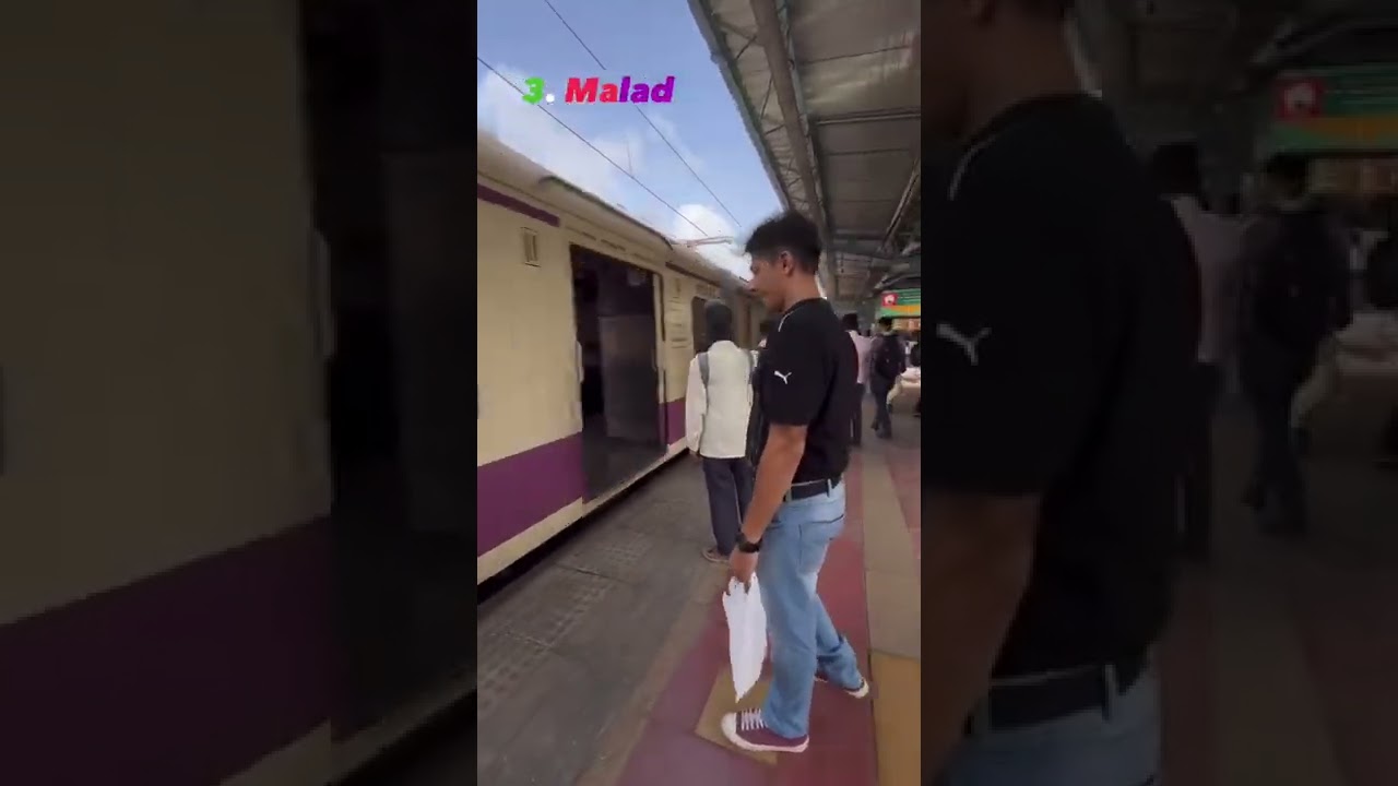 3 Top most crowded Railway station on Western line of Mumbai suburban #aamchimumbai #mumbaimerijaan