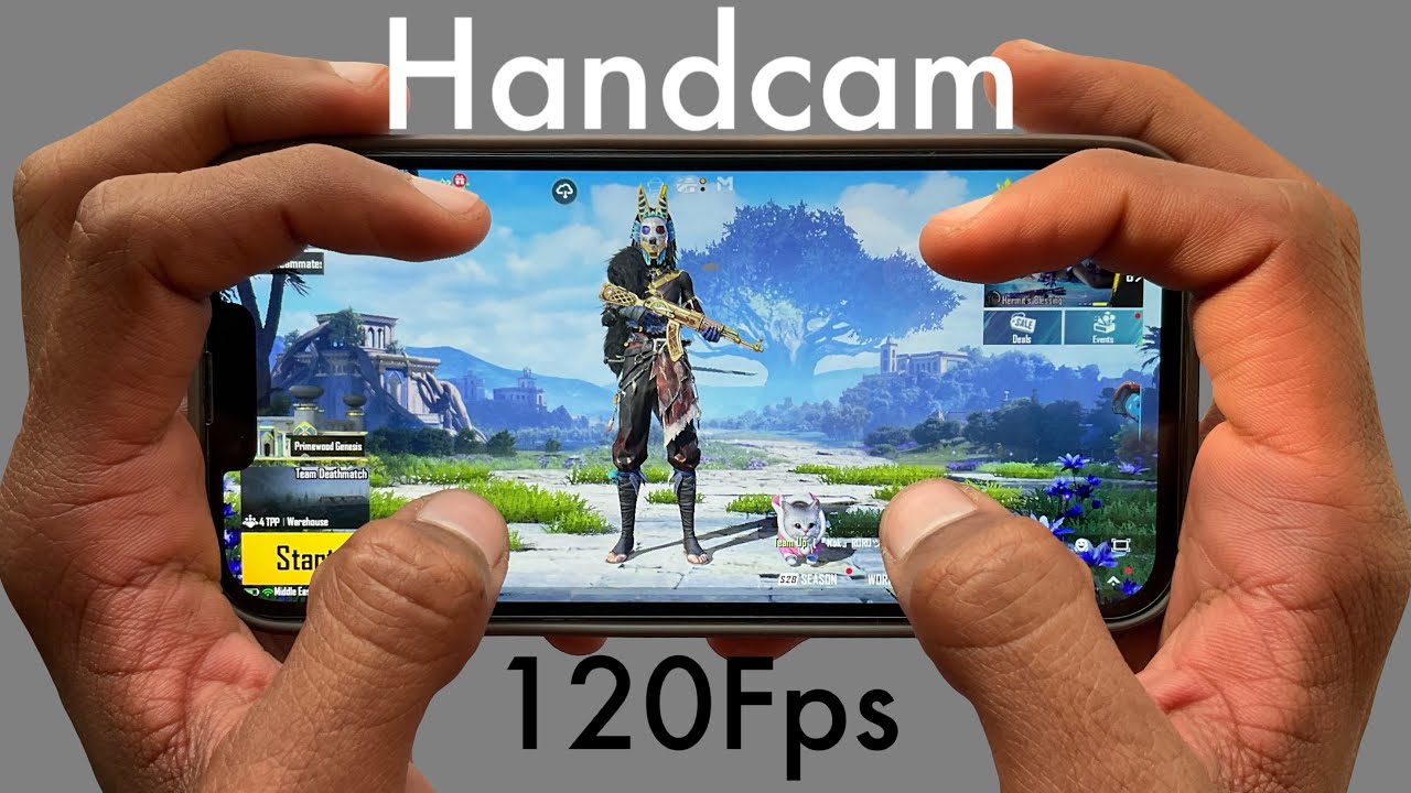 iPhone 13 Pro 120Fps Handcam Test Smooth Gameplay in PubgMobile