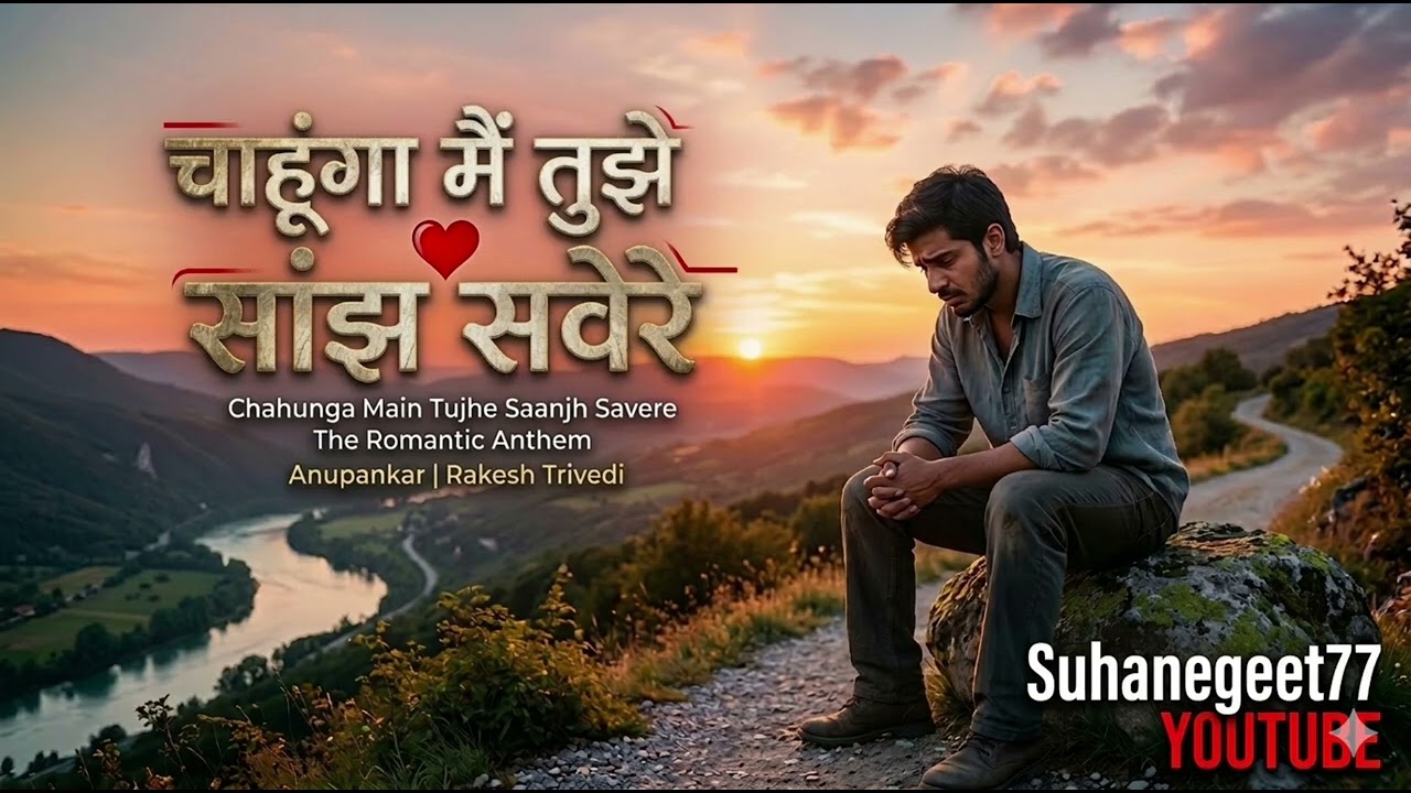 Chahunga Main Tujhe Saanjh Savere | AI Vocal Recreation | Suhanegeet77 🎶
