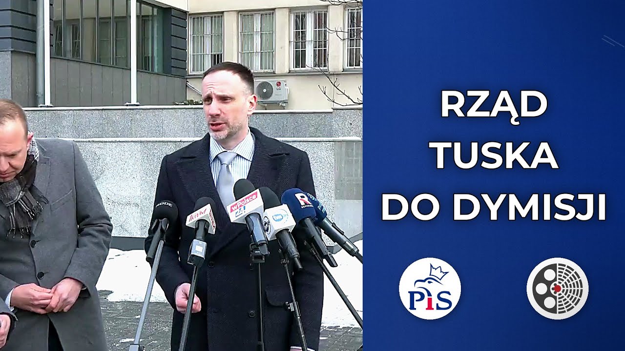 PiS: Apel o rząd techniczny i odwołanie Tuska
