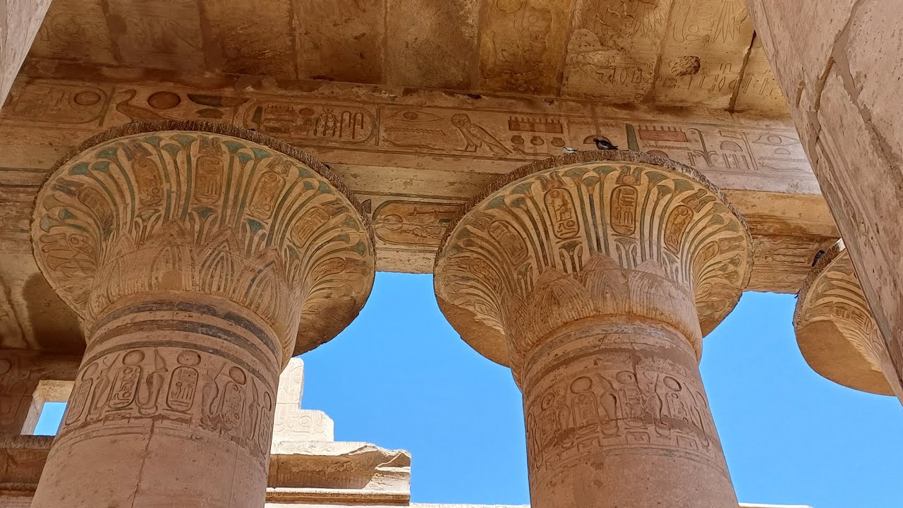 Ramesseum.Great Hypostyle Hall.Astronomic Hall.Mortuary Temple of Ramesses II .ancient.egypt .Egypt.