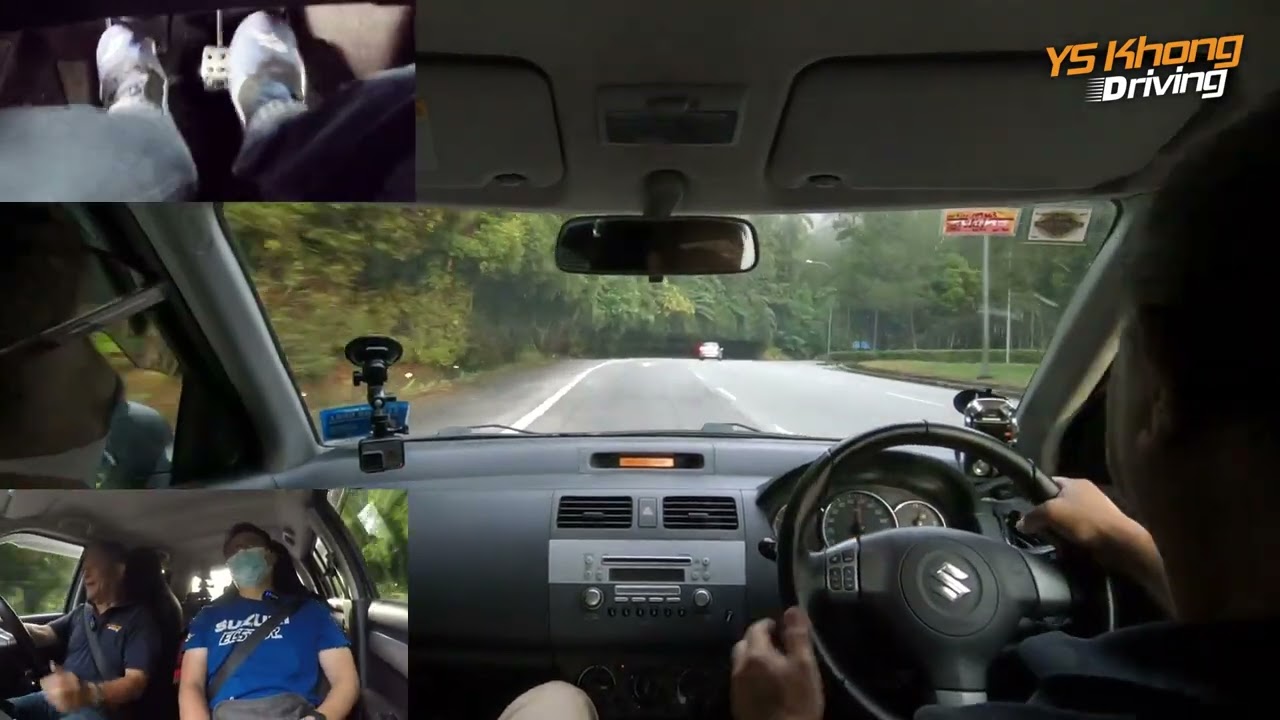 Suzuki Swift Sport / Fan Car / Supercharged / Genting Hill Climb / Wet Road / YS Khong Driving