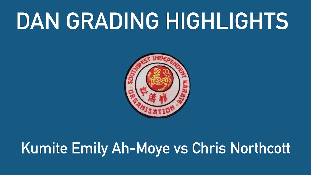 Dan Grading: Continuous Kumite - Emily Ah Moye Vs Chris Northcott