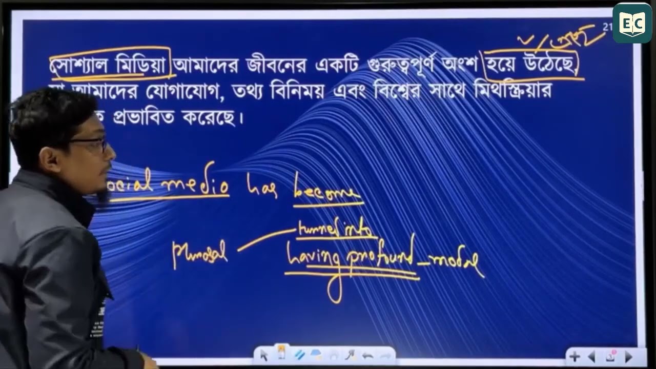 English freehand writing practice Class 