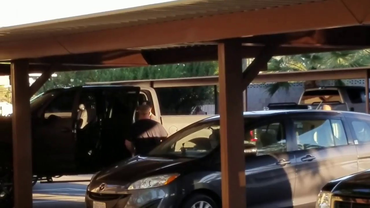 Zak Bagans, and his dog Gracie.Day before the grand opening 10-1-2017