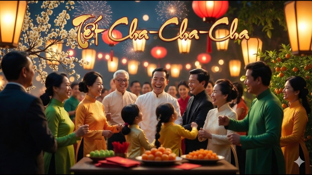 Nhạc Tết Cha-Cha-Cha vui nhộn 🎉🧧 Mở nhạc là thấy xuân về!