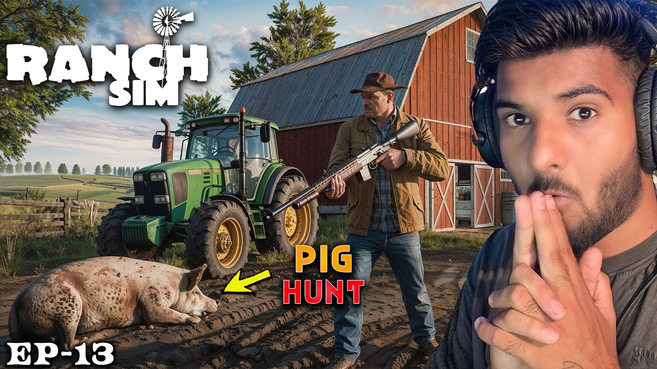 Selling Pigs 🐷 | EP:13 Ranch Simulator 🤠 | Happy Goldsmith