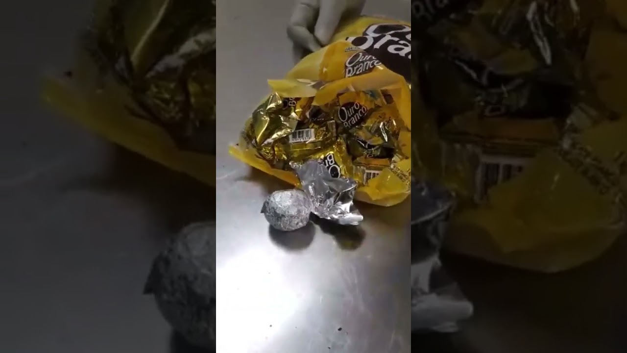 Drugs confiscated at the airport disguised as children’s candy 