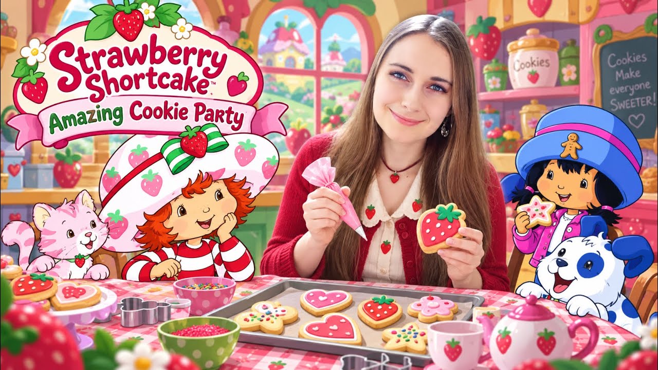 Strawberry Shortcake Amazing Cookie Party Full Gameplay