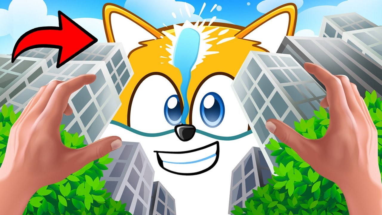 o BALÃO DE ÁGUA GIGANTE do TAILS estoura..