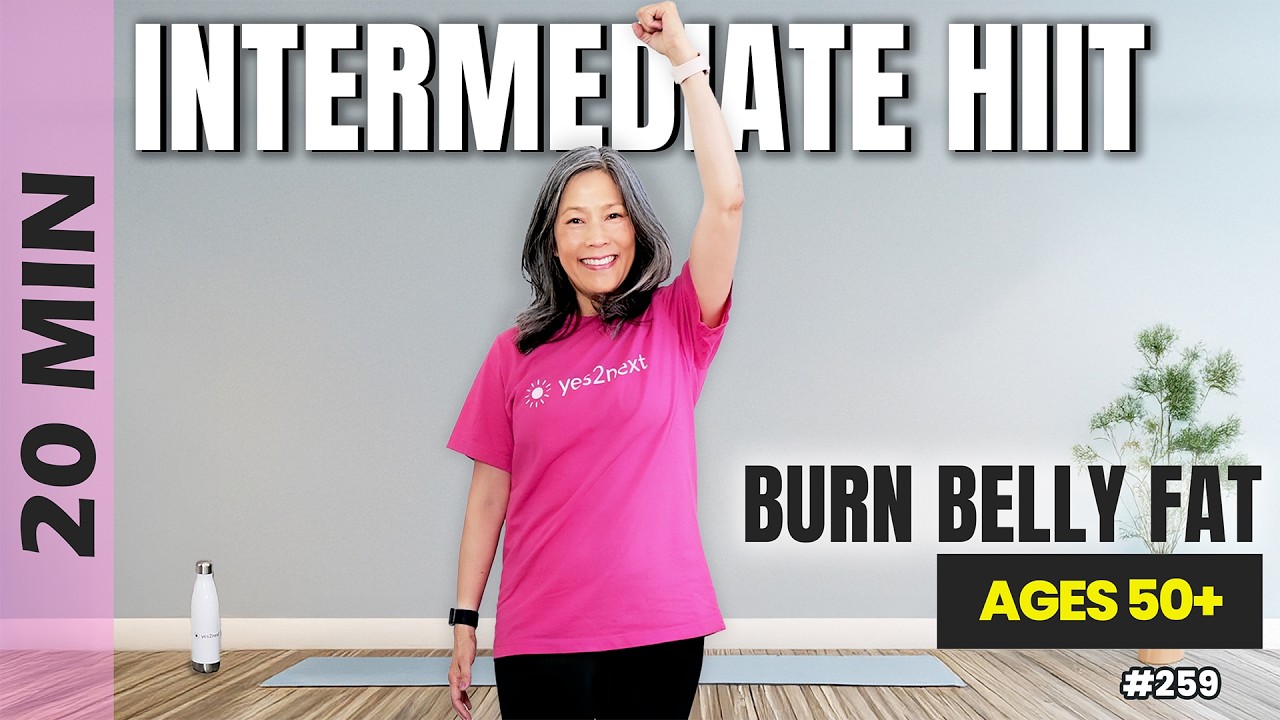 20-Min HIIT for Seniors | Strength + Mobility Boost (Ages 50+)