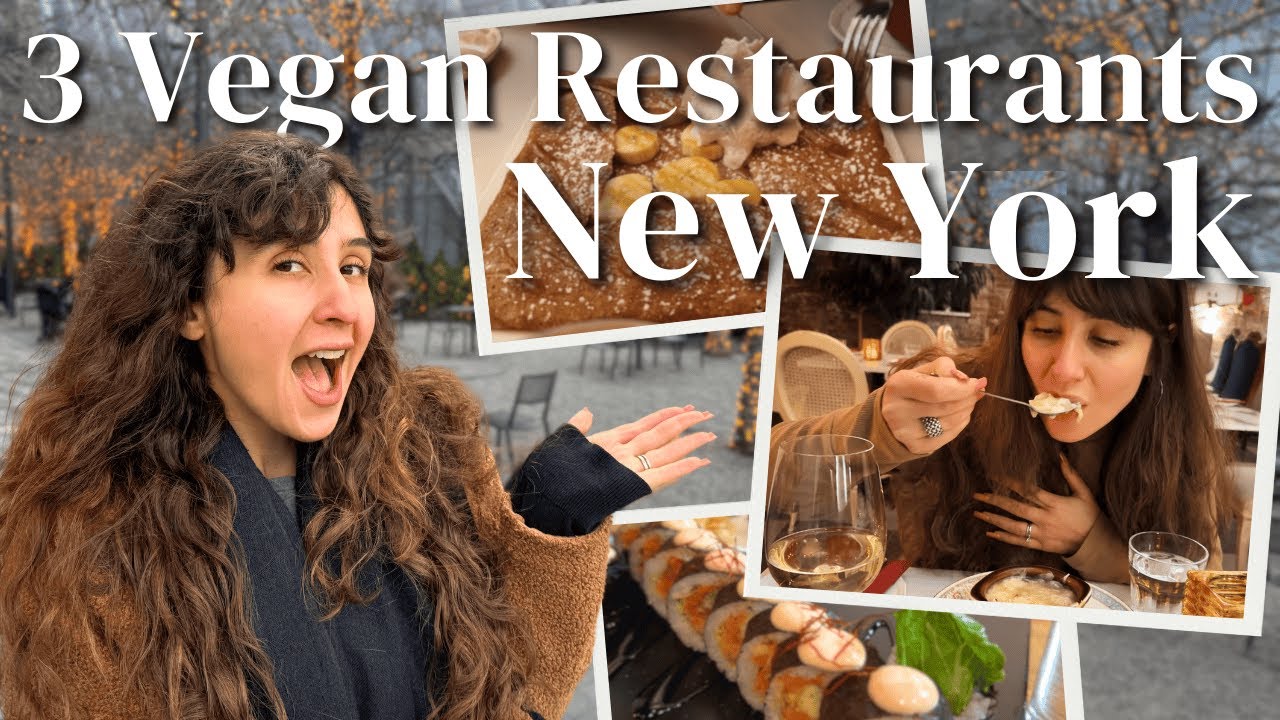 🌱 3 BEST Vegan Restaurants in NYC + Must-Try Vegan Bakeries! 🥯🍰