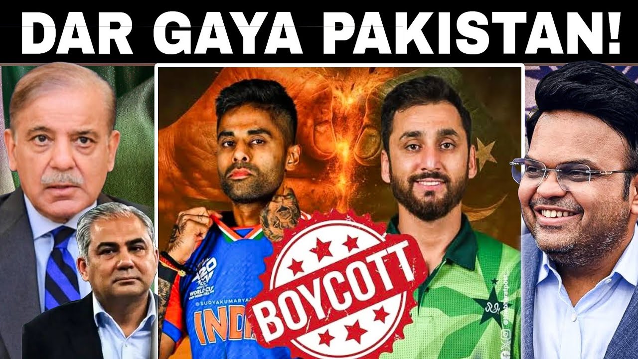 PAKISTAN TO BOYCOTT MATCH AGAINST INDIA IN T20 WORLD CUP 2026 😂