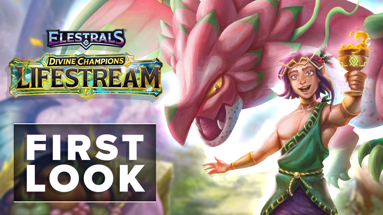 First Look Preview of Elestrals TCG: Divine Champions: Lifestream! 🍃🌊