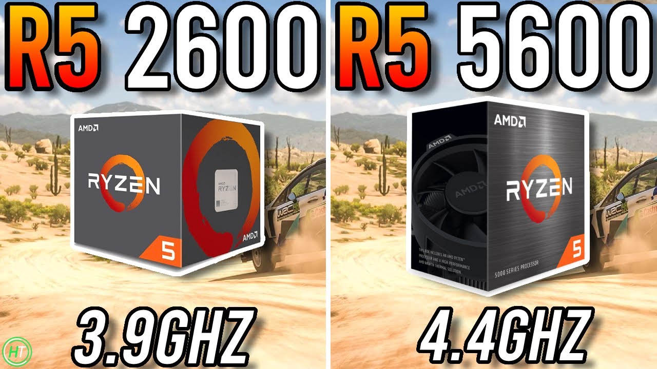 Ryzen 5 2600 vs Ryzen 5 5600 - Tested in 2023