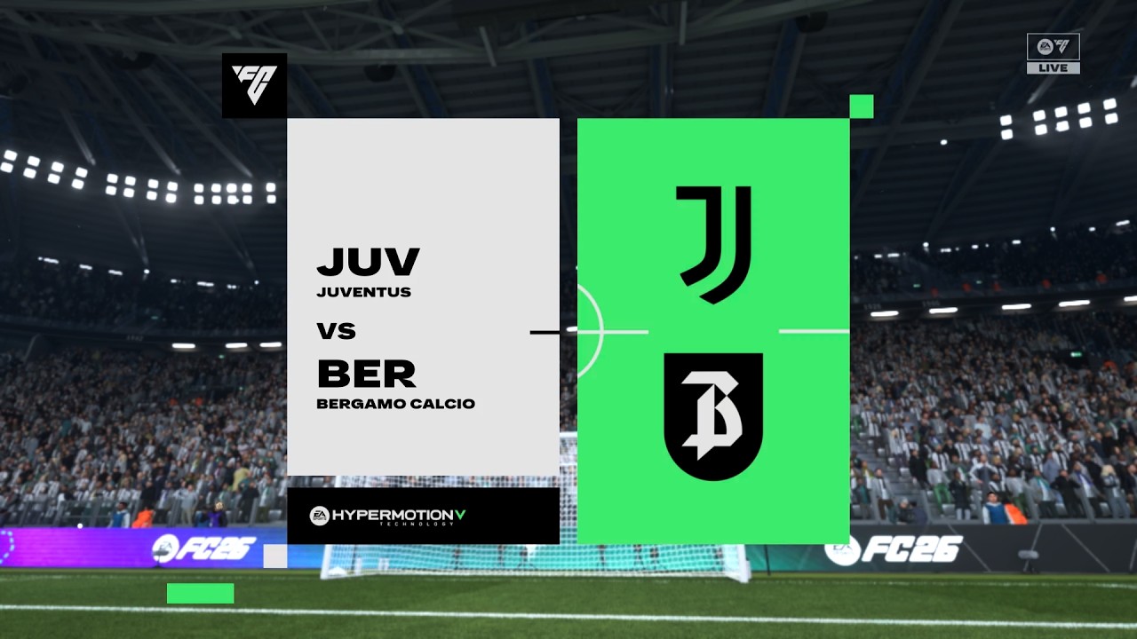 FC 26 | Atalanta - Juventus | Coppa Italia - Simulazione partita su FC 26