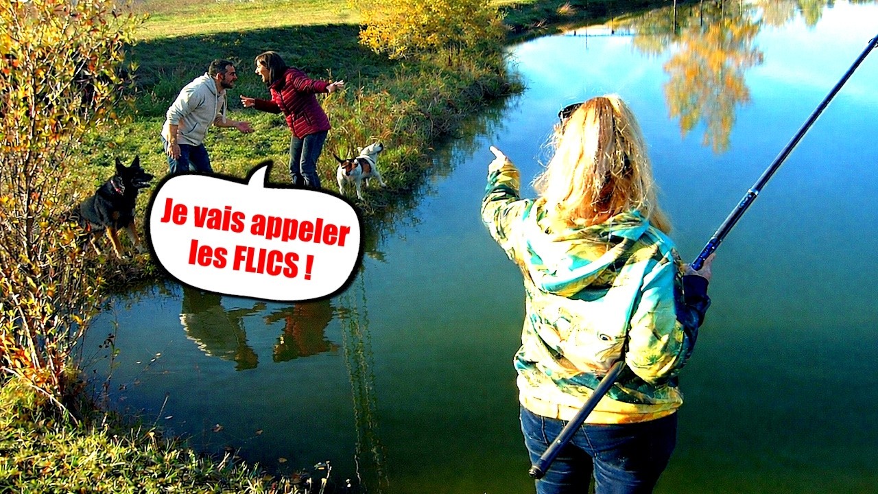 On Voulait Juste P&ecirc;cher la Carpe&hellip; &Ccedil;a Fin&icirc;t en &Eacute;NORME Embrouille !