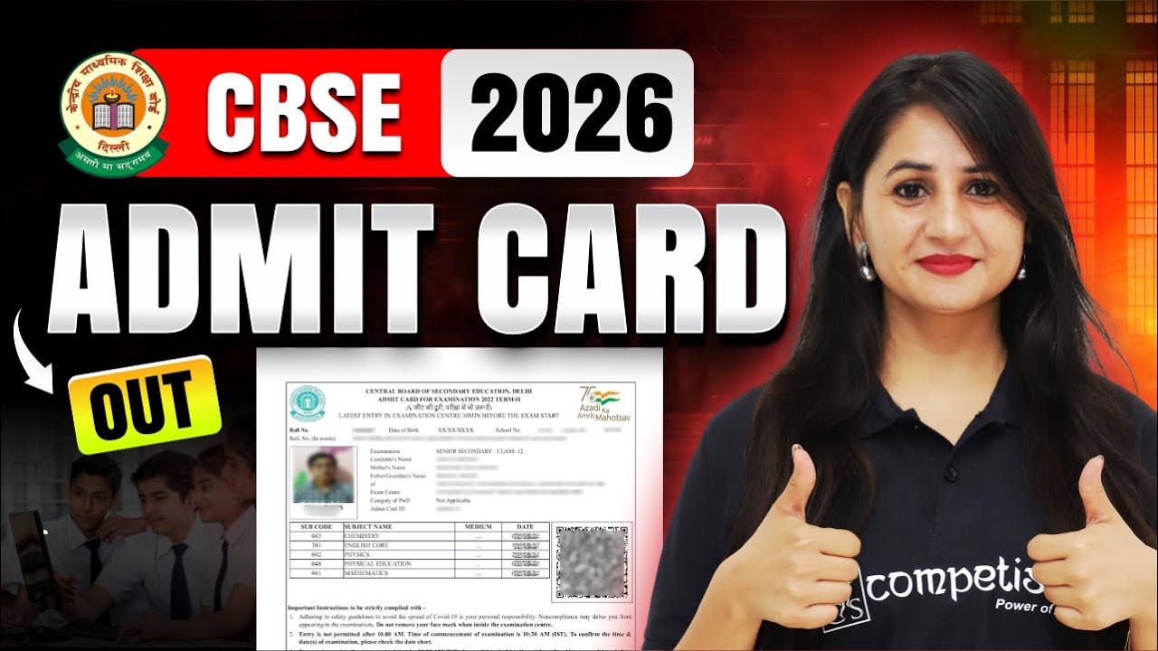 CBSE Class 10 Admit Card 2026 Released | Download Process for Regular & Private Candidates