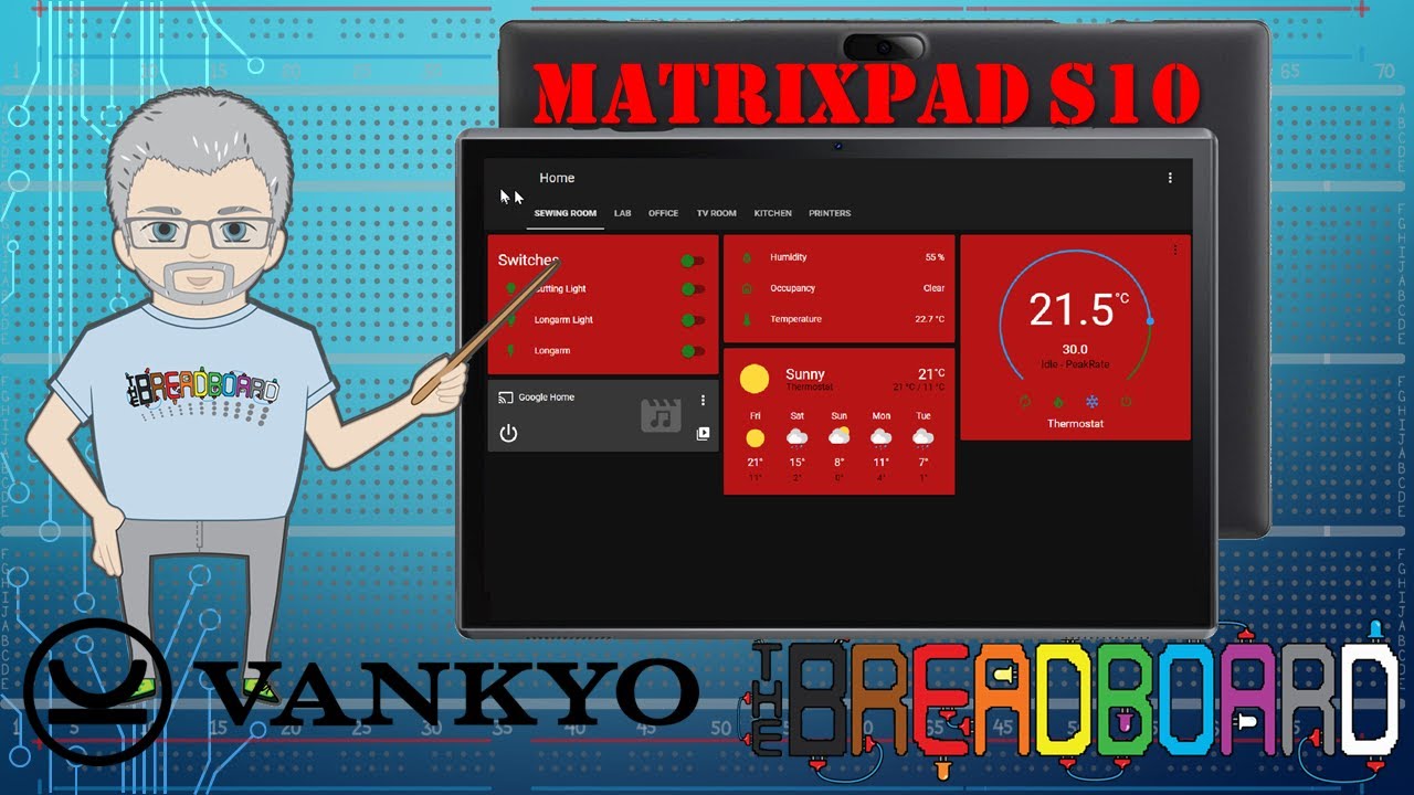 Vankyo Matrixpad S10 для домашней автоматизации?