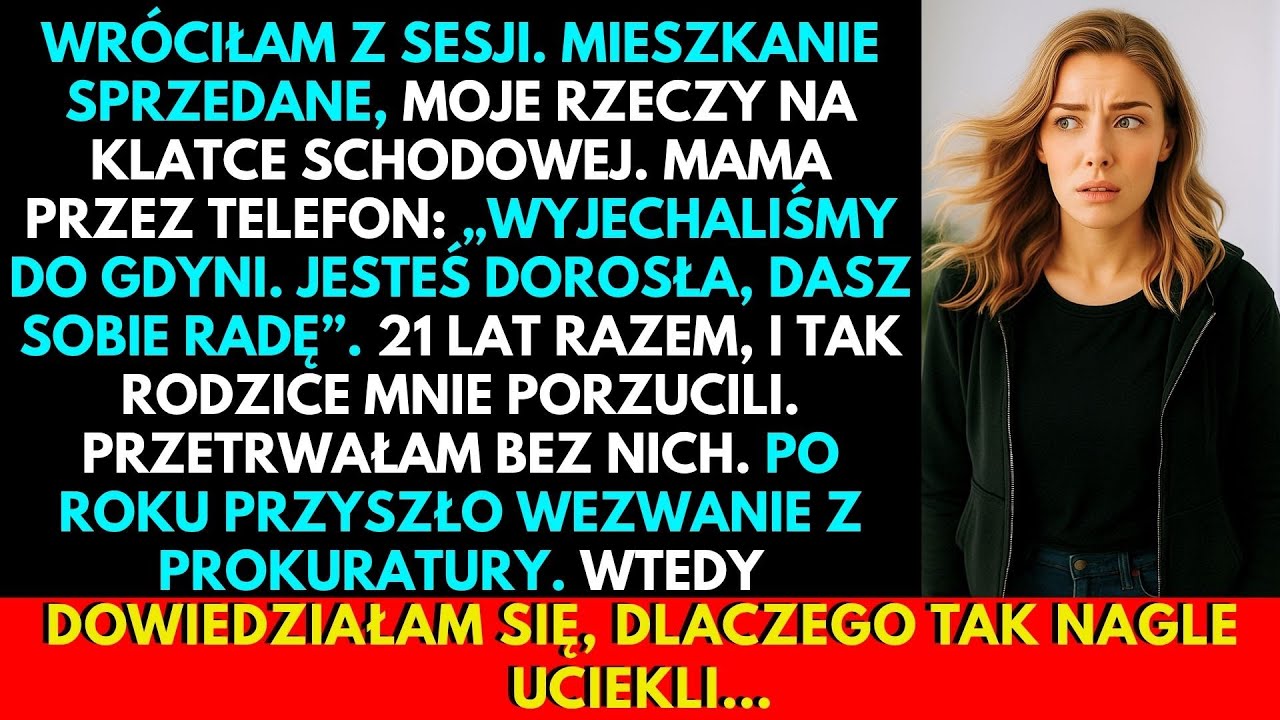 Moje Mieszkanie Sprzedane, Moi Rodzice Zniknęli… Ale Wezwanie Z Prokuratury Ujawniło Prawdę!