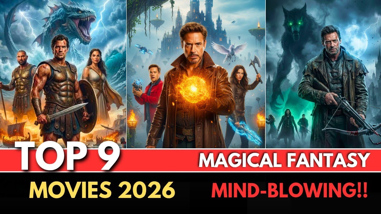 Top 9 Fantasy & Adventure Movies in Hindi | Best Fantasy Adventure Movies in Hindi Dubbed