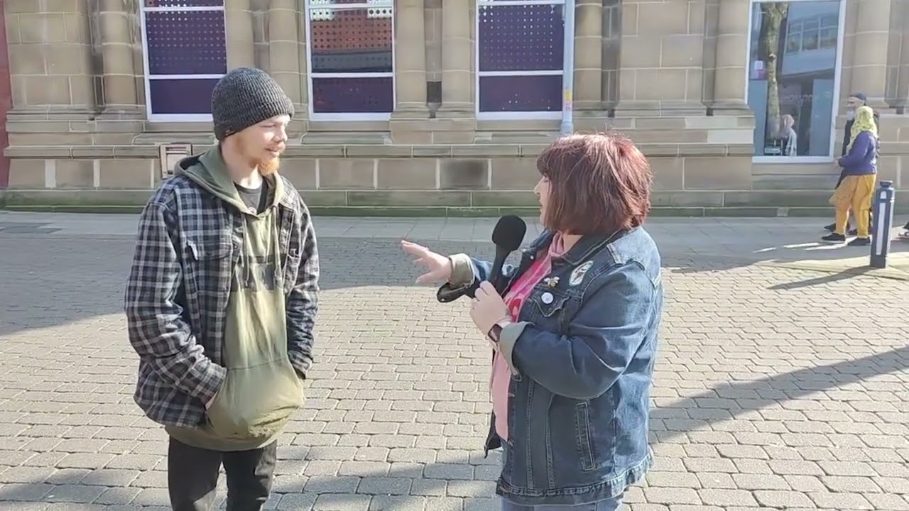 TAMESIDE VOICES INTERVIEWS A PASSERBY & A BUSINESS OWNER