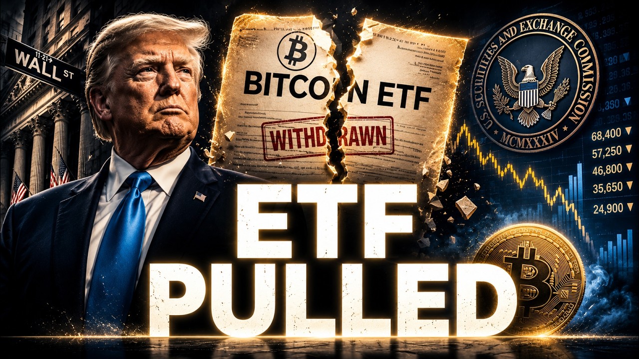 Trump's Truth Social Just Pulled Its Bitcoin ETF Filing 😱